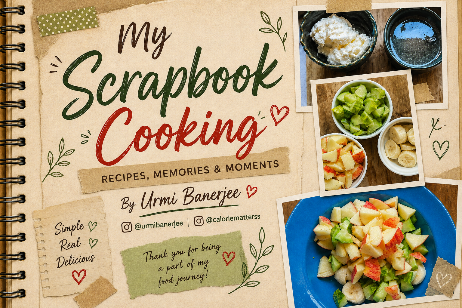 My Scrapbook Cooking — front cover