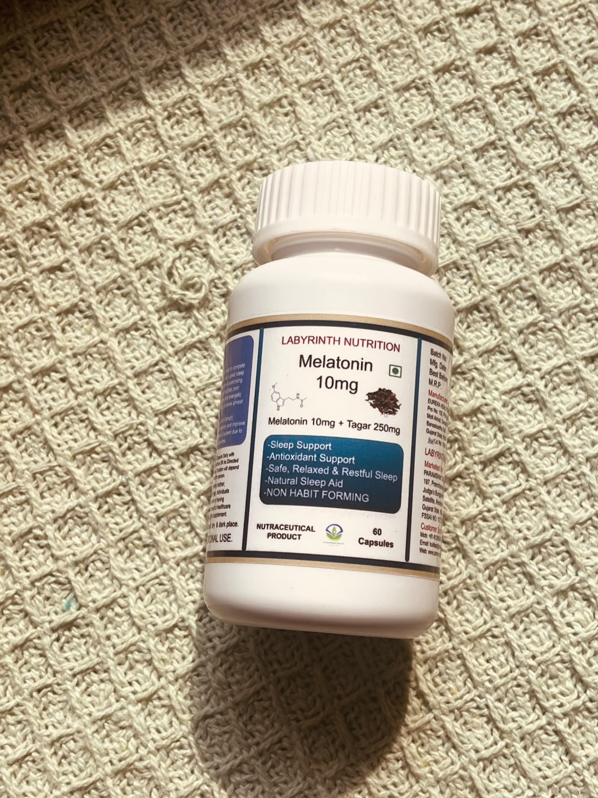 Carbamide Forte Melatonin 3mg with Tagar and Vitamin B6